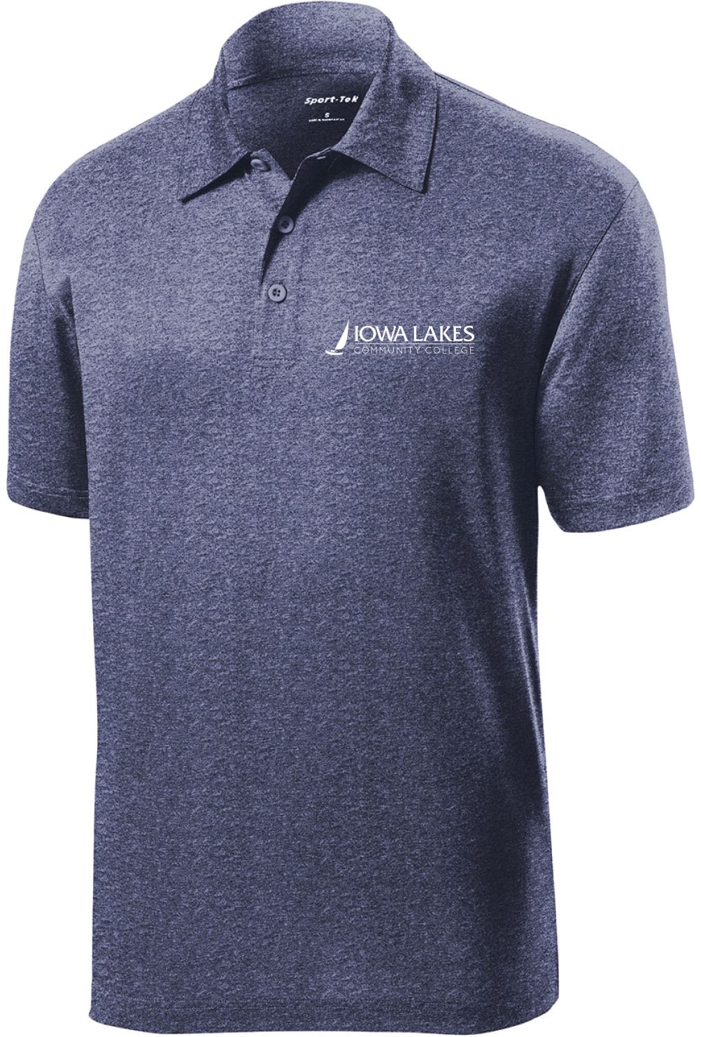 Contender Polo, Size: S, Color: True Navy Hthr