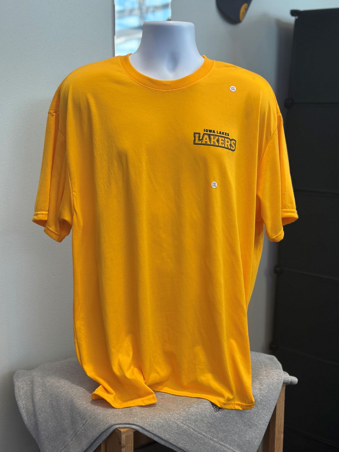Iowa Lakes LAKERS Gold Performance SS Tee