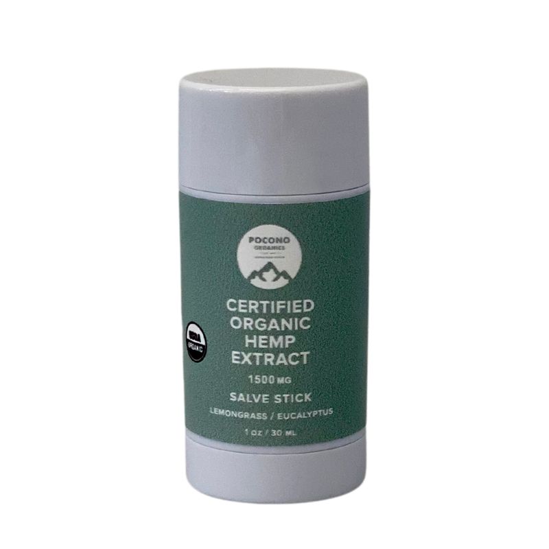 1500mg Salve Stick - Lemongrass Eucalyptus