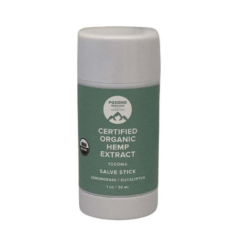 1000mg Salve Stick - Lemongrass Eucalyptus