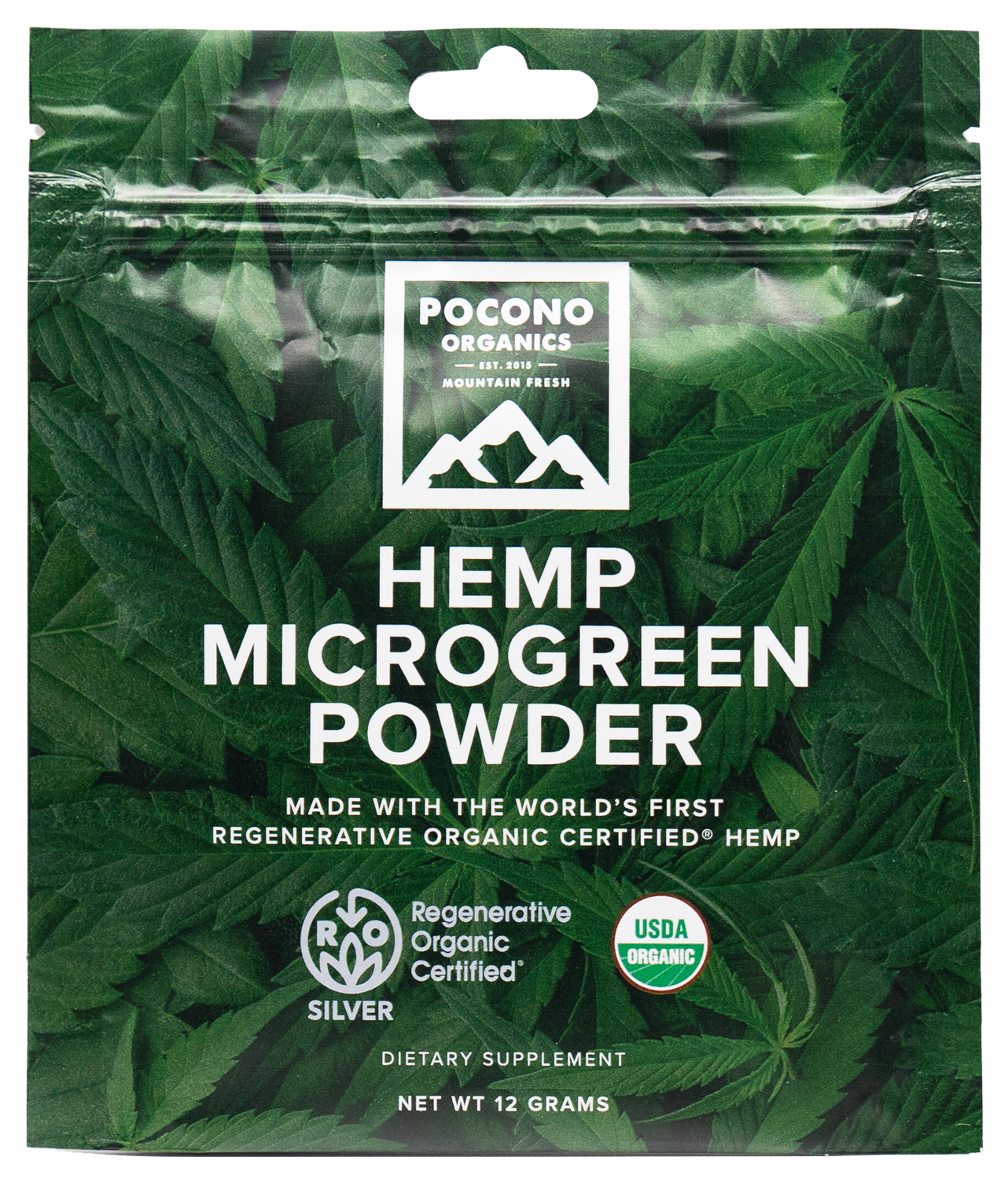 Hemp Microgreen Powder