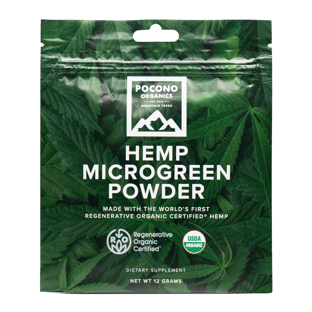 Hemp Microgreen Powder