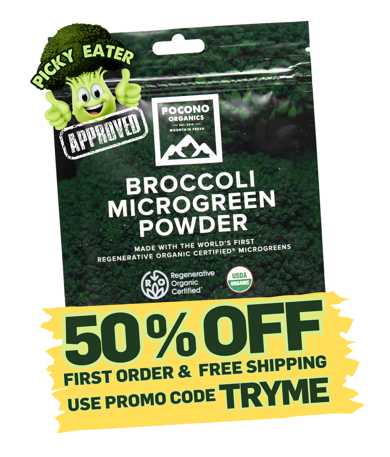 Broccoli Microgreen Powder