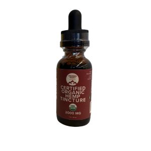 2000mg  Certified Organic Tincture