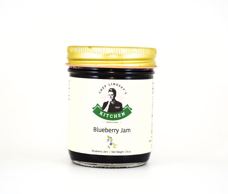 Chef Lindsay's Kitchen Blueberry Jam