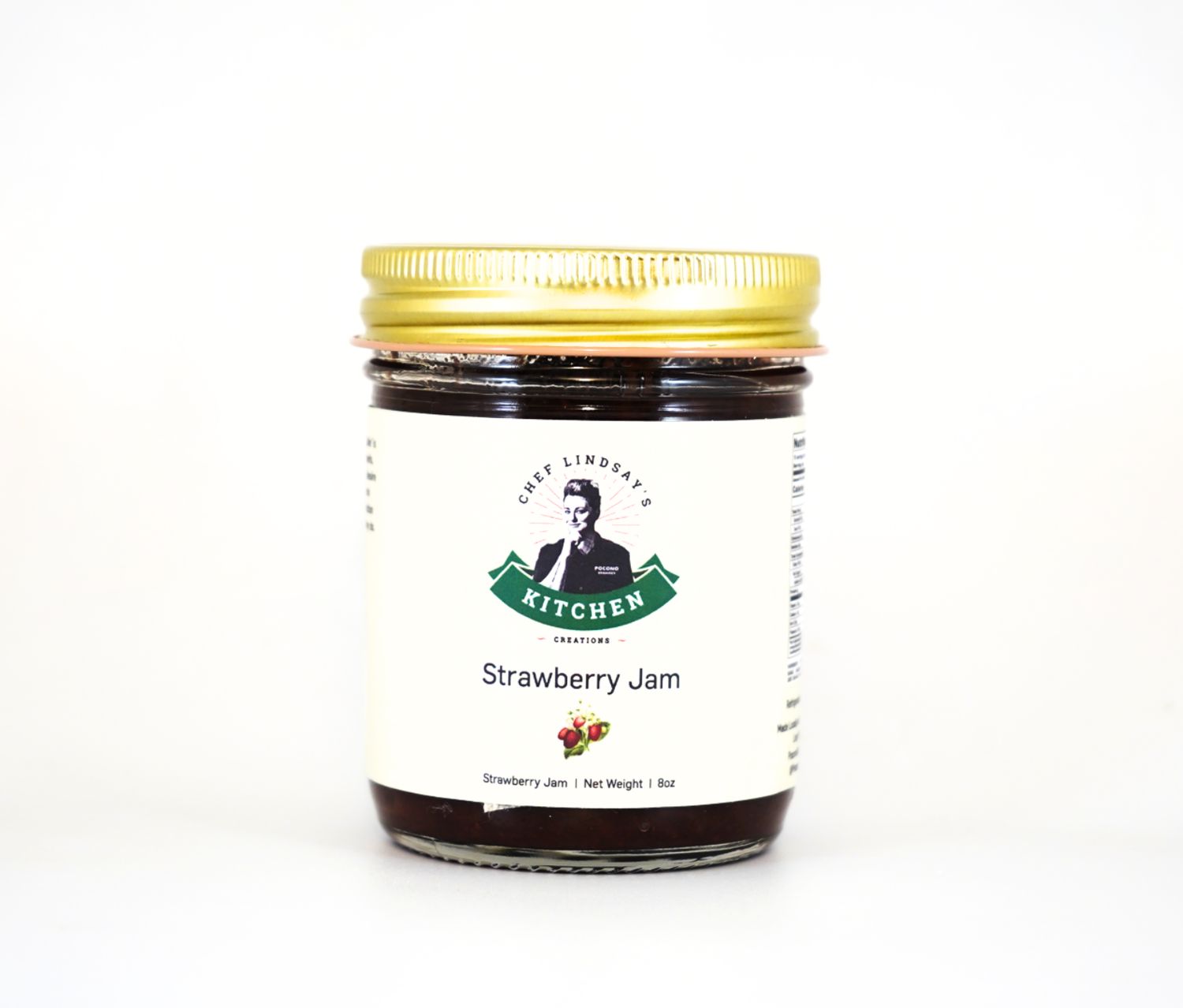 Chef Lindsay's Kitchen Strawberry Jam