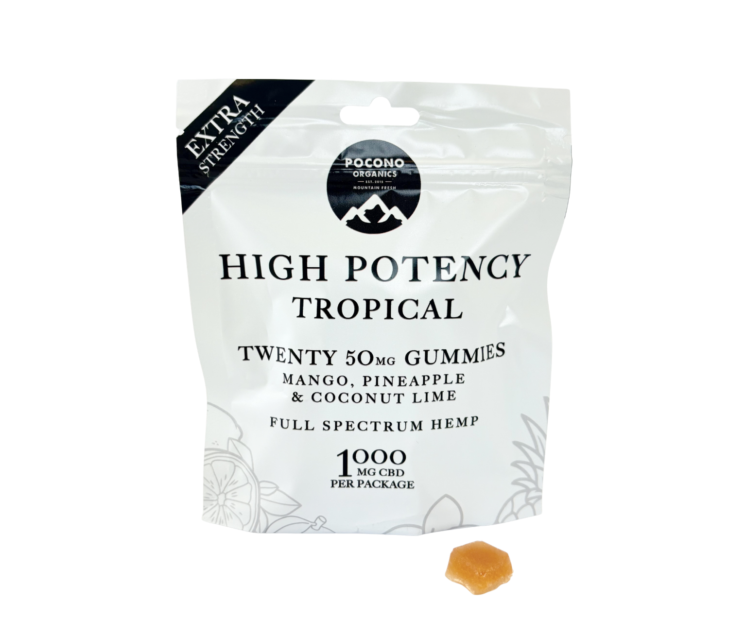 1000mg High Potency Gummies