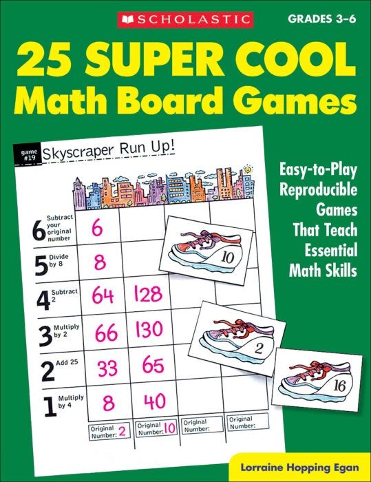 25 Super cool Math Board Games