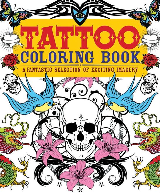 Tattoo Coloring Book