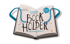Gimble - The adjustable Book Holder - blue