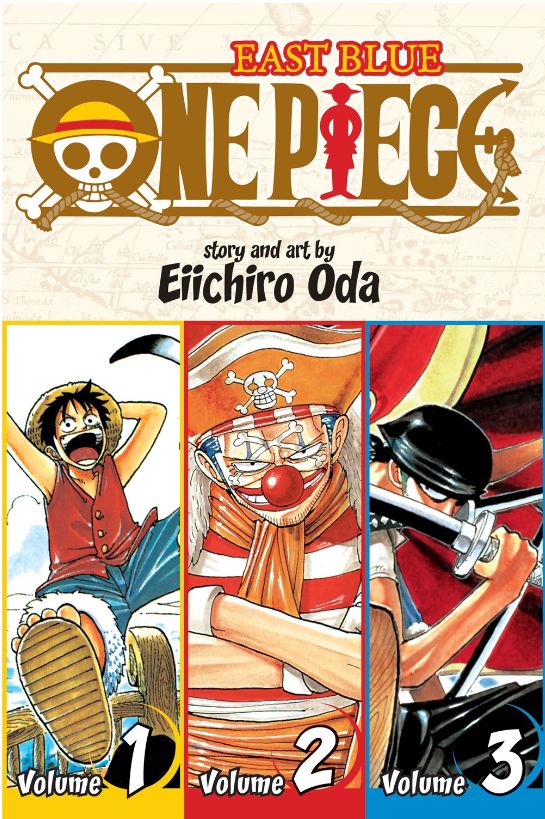 One Piece 1,2 y 3