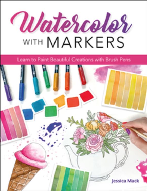 Watercolor with Markers