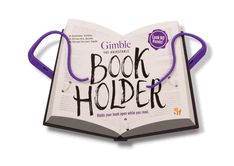 Gimble - The adjustable Book Holder - Purple