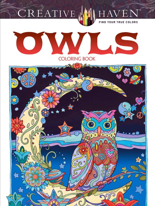 Creative Haven - Owls Coloring Book