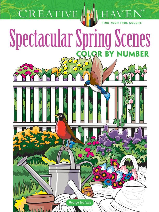 Creative Haven Spectacular Spring Scenes Creative Haven Spectacular Spring Scenes