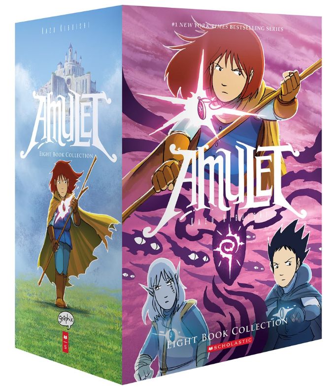 Amulet: Eight Book Collection Box set