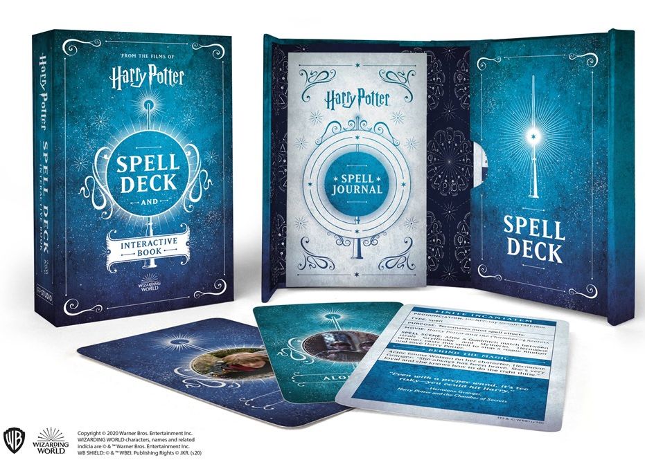 Harry Potter Spell Deck and Interactive Book