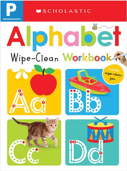 PK - Alphabet Wipe-clean Workbook