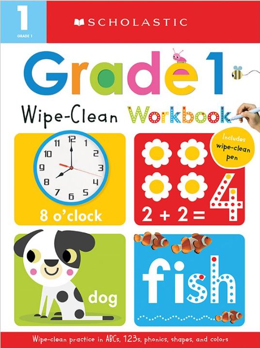 Wipe-Clean Workbook: Grade 1