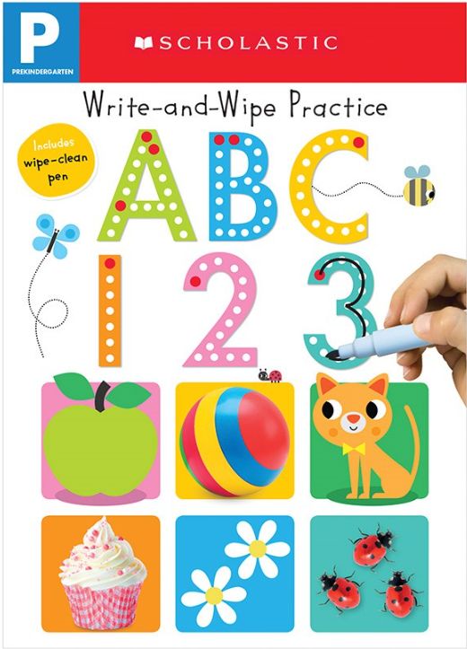 Write And Wipe Practice ABC 123