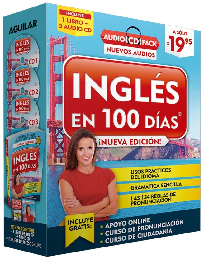 Inglés en 100 dias - audio-Cd Pack