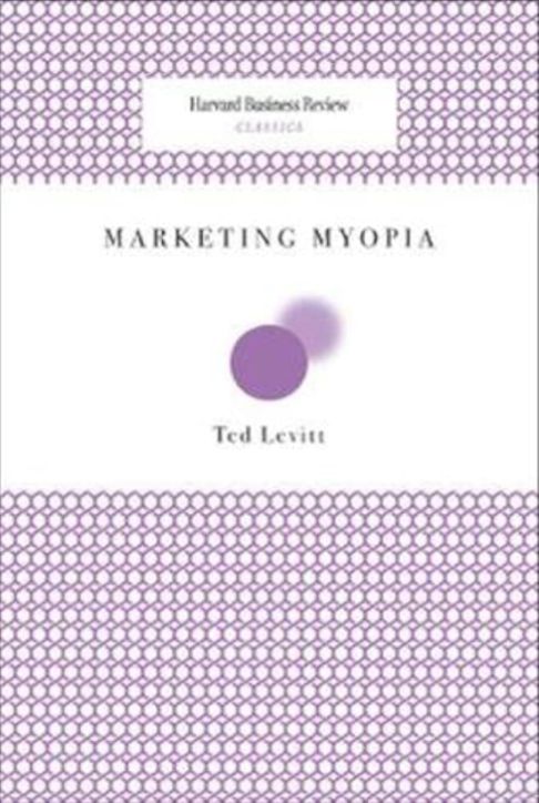 Marketing Myopia Marketing Myopia