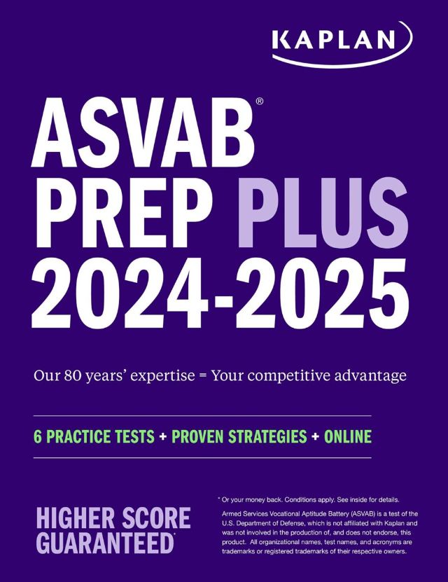 ASVAB Prep Plus 2024-2025