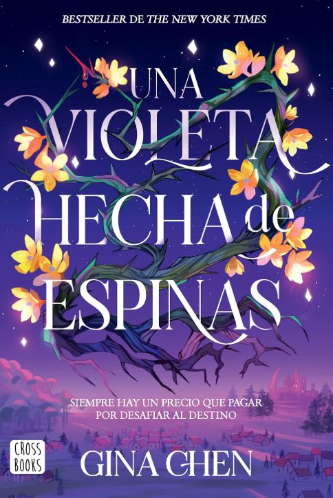 Una violeta hecha de espina