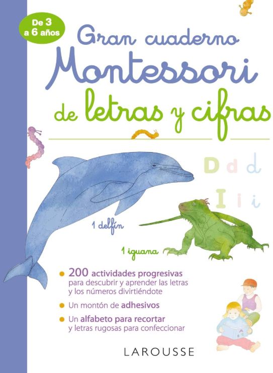Gran Cuaderno Montessori de letras y cifras