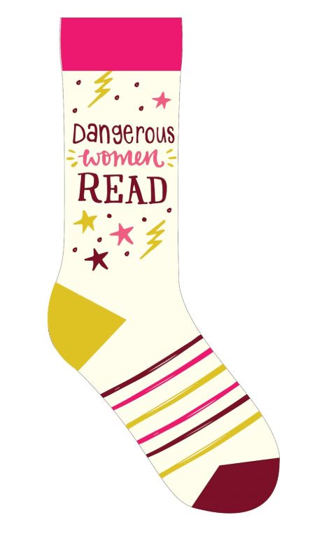 Dangerous Women Read Socks