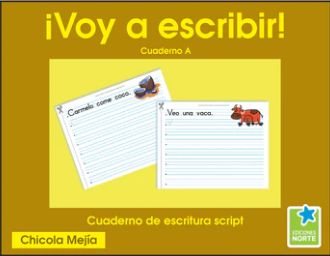 Voy a escribir! Cuaderno A