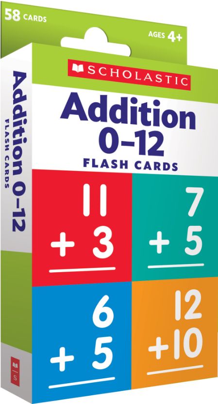Flash Cards - Addition 0-12