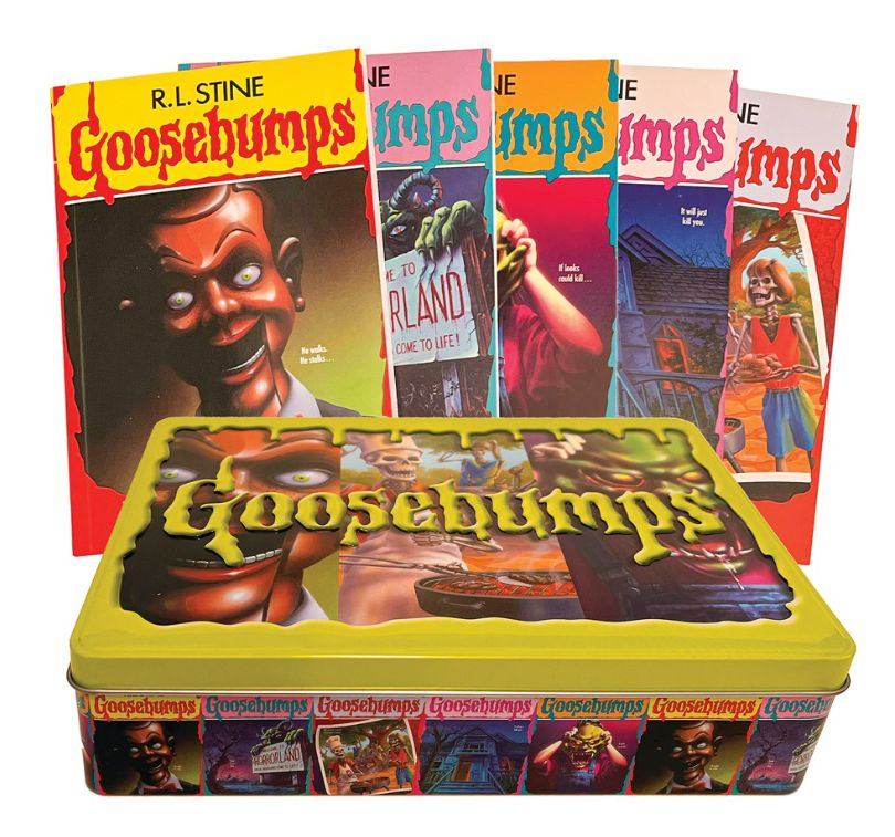 Goosebumps - Tin Box five original