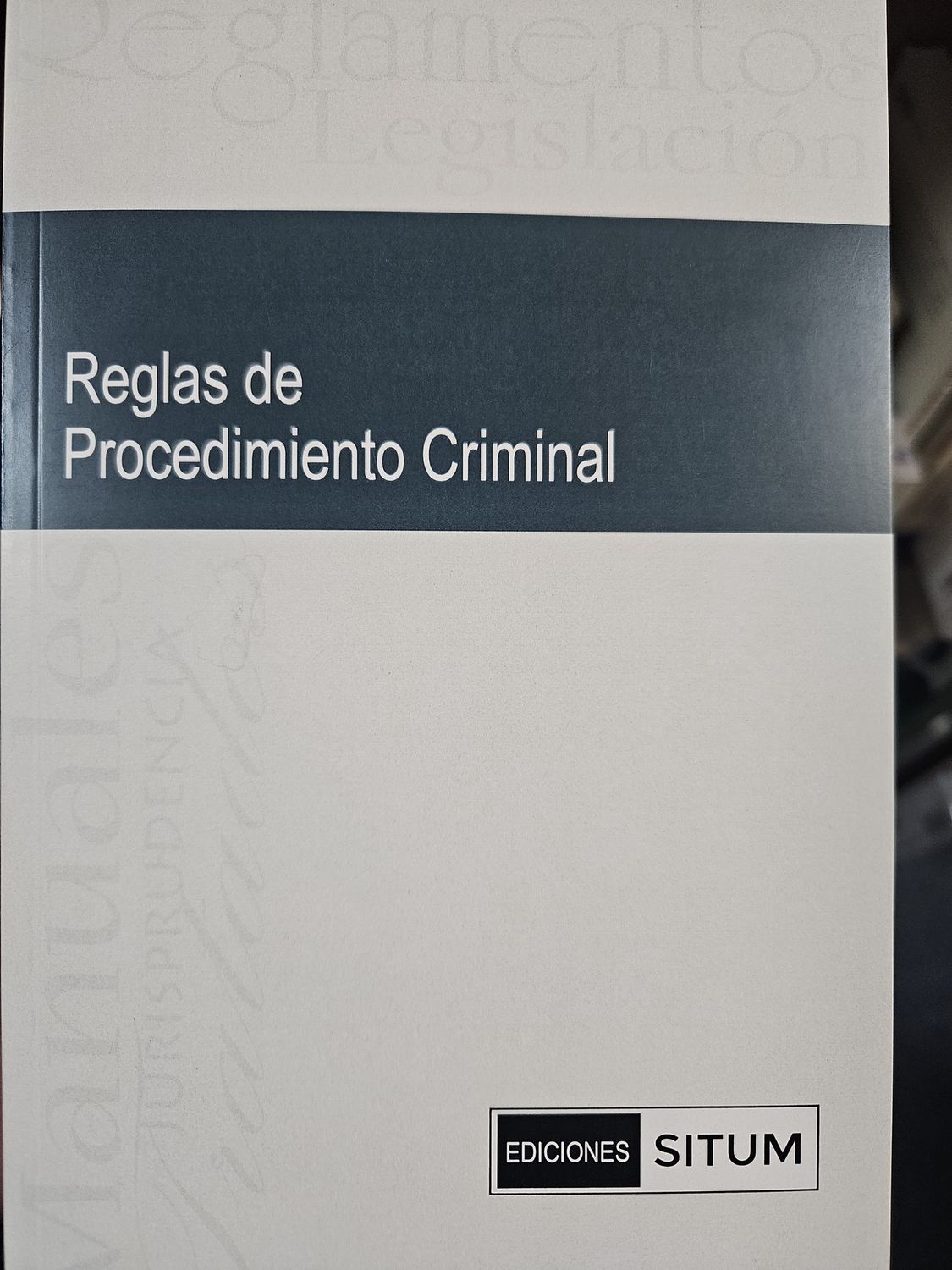 Reglas de Procedimiento Criminal Reglas de Procedimiento Criminal