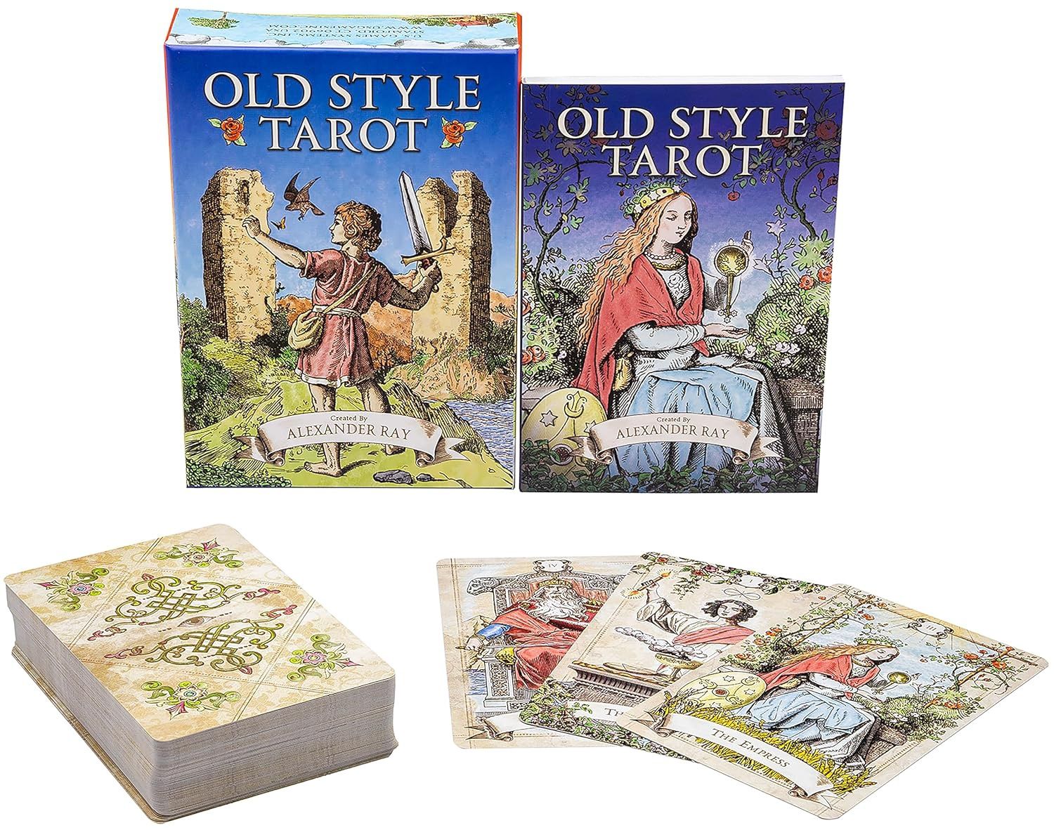 Old Style Tarot  Deck &amp; Bk set