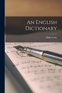 An English Dictionary An English Dictionary
