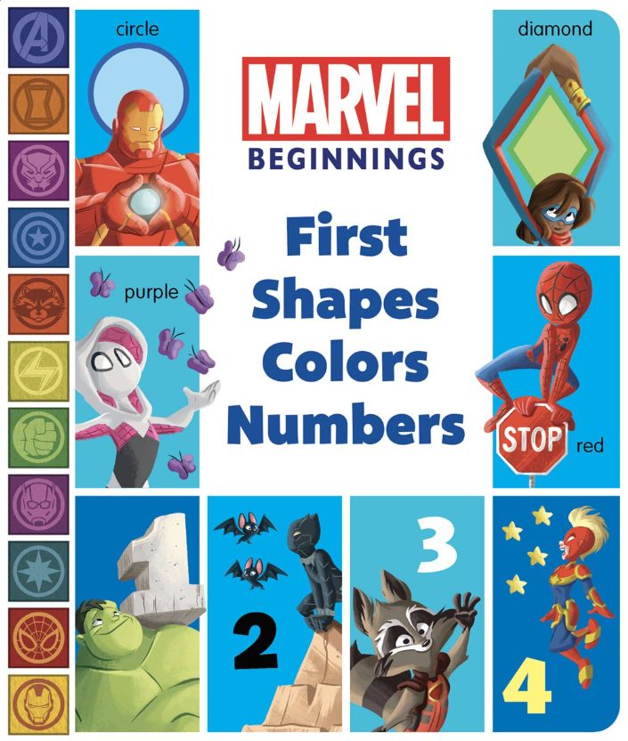Marvel Beginnings: First Shapes, Colors, Numbers Marvel Beginnings: First Shapes, Colors, Numbers