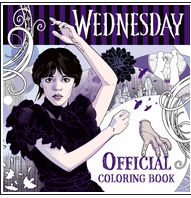 Wednesday - Official Coloring Book