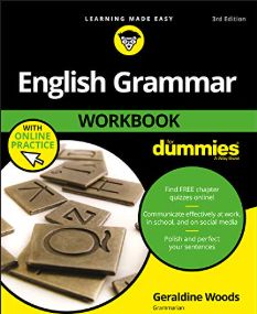 English Grammar Workbook for Dummies