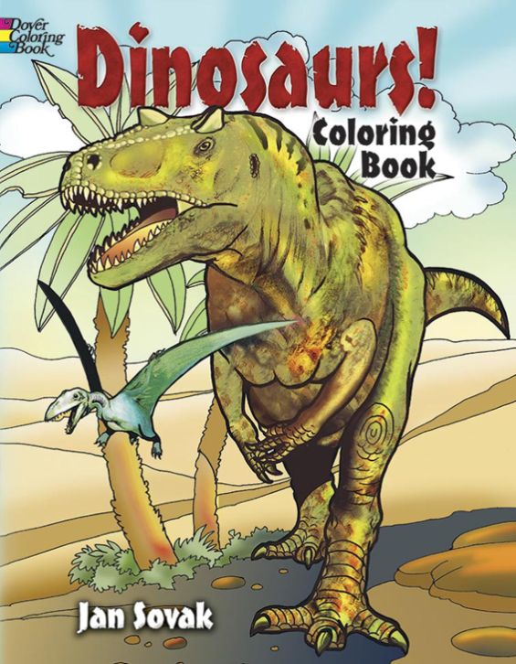 Dinosaurs coloring book