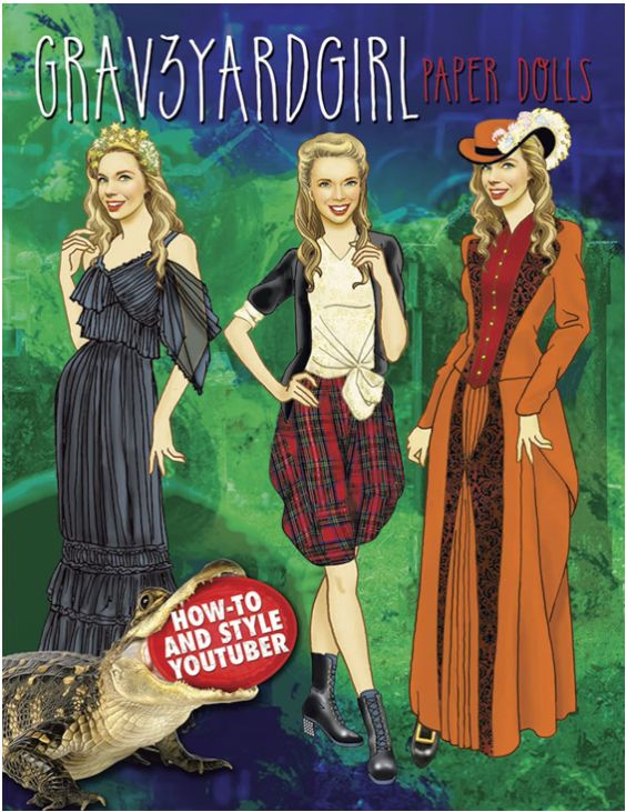 Graveyard paper dolls