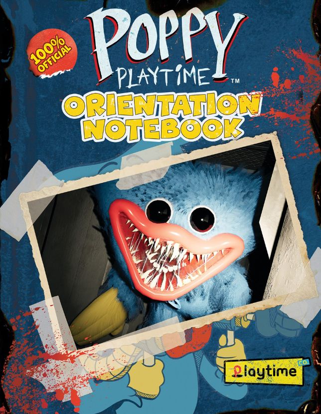 Poppy Playtime orientation notebook