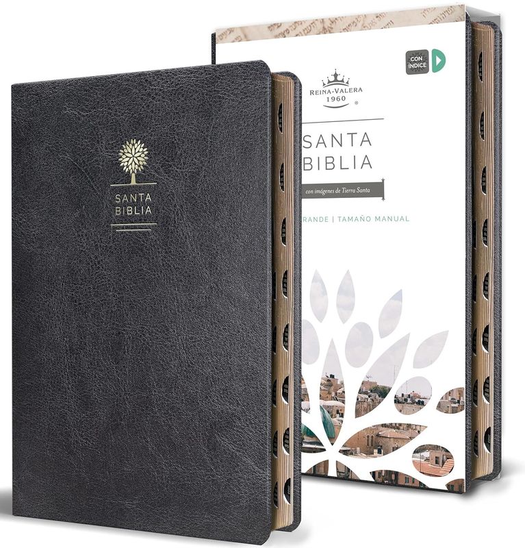Santa Biblia con indice letra grande