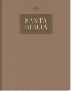 Santa Biblia Letra Grande Imitacion piel, Indice, Cantos Dorados