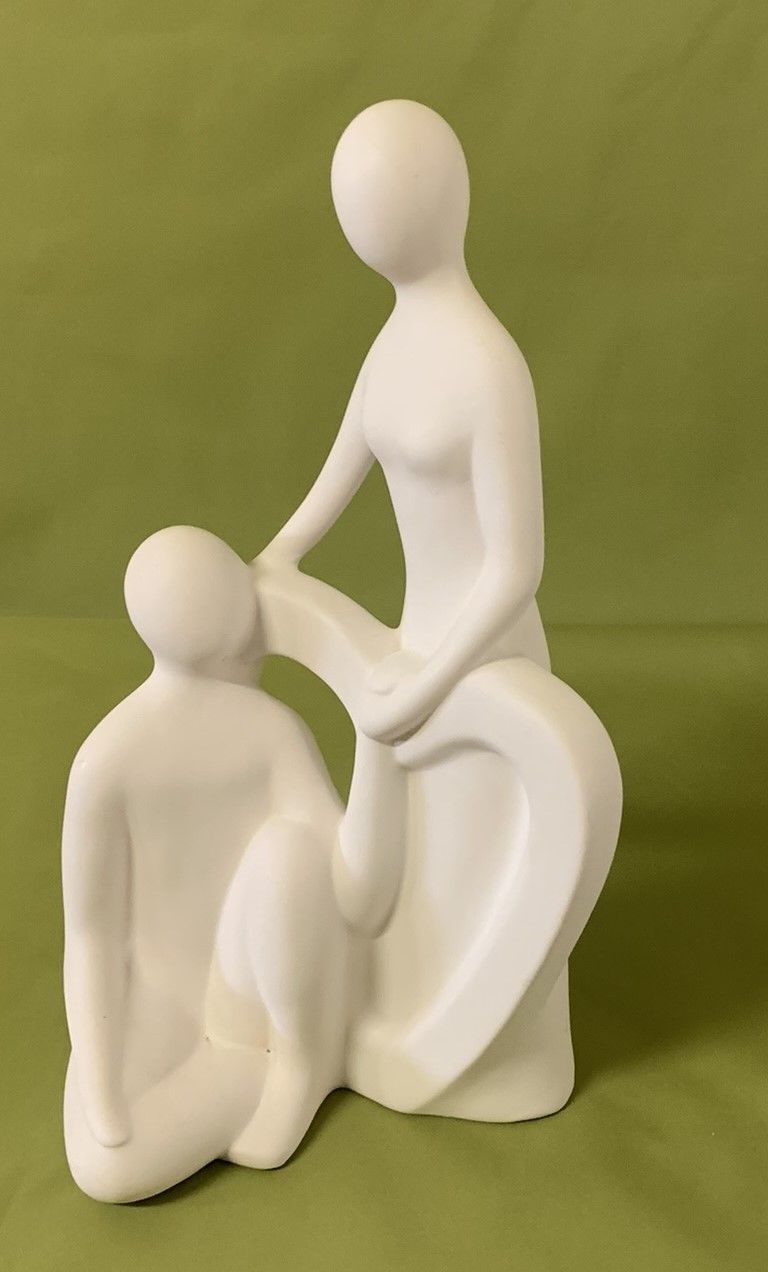 Francis Skulptur "Paar Herzlich"