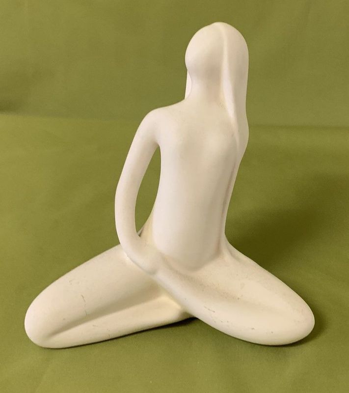 Francis Skulptur Francis Skulptur "Frau im Schneidersitz"