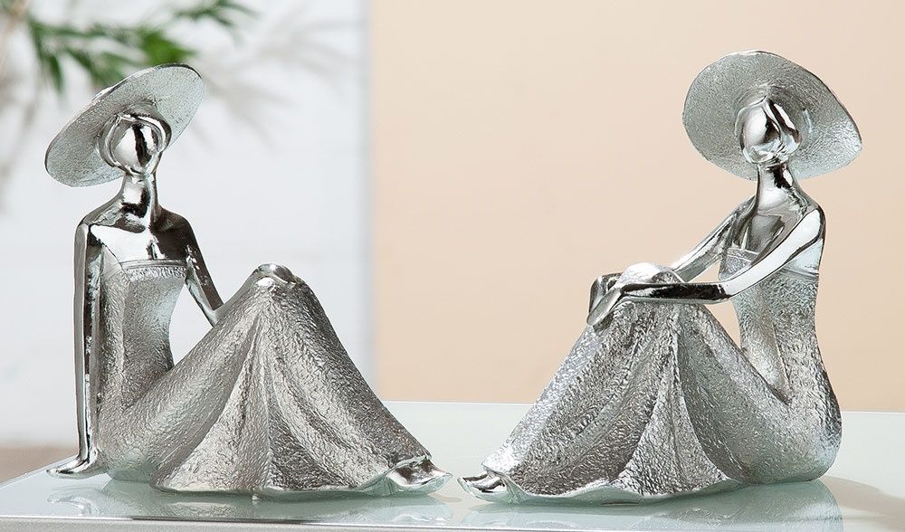 Figur, Lady, "Diva - sitzend"