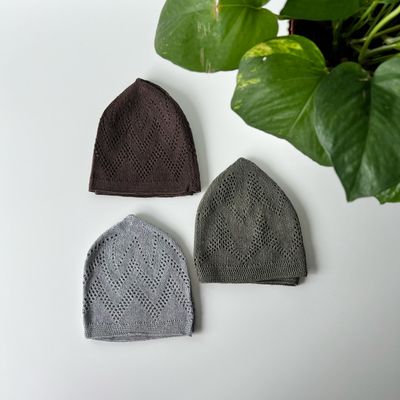 KOPIAH 3PCS (PELBAGAI)