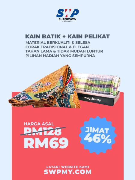 (BUNDLE) KAIN PELEKAT PREMIUM &amp; KAIN BATIK