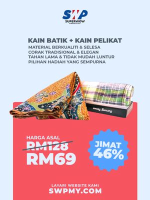 (BUNDLE) KAIN PELIKAT PREMIUM &amp; KAIN BATIK